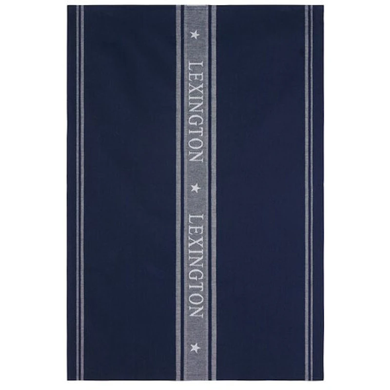 Icons Cotton Jacquard Star Viskestykke 50x70 cm, Dress Blue