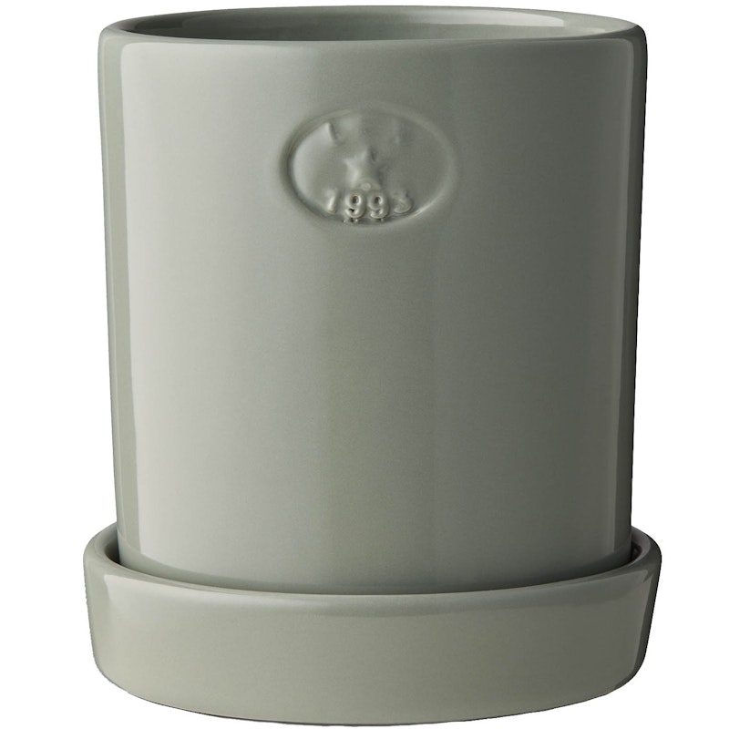 Krukke Med Underkop H18 cm, Eucalytus