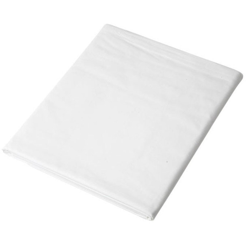 Pocket Cotton Percale Lagen Hvidt, 180x200 cm
