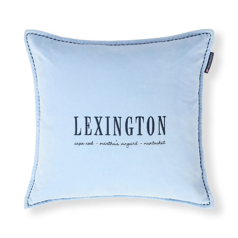 Pudebetræk 50x50 cm, Blåt