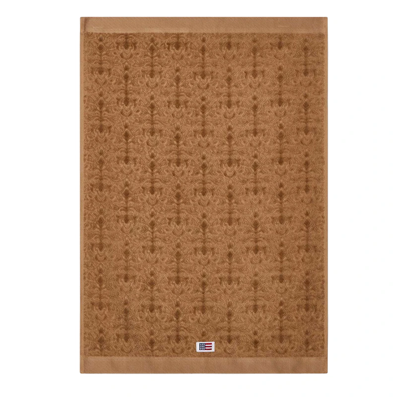 Jacquard Velourhåndklæde 50x70 cm, Fudge