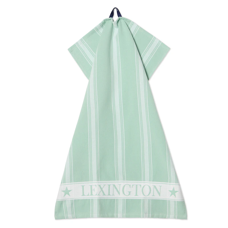 Viskestykke 50x70 cm, Grønt / Hvidt