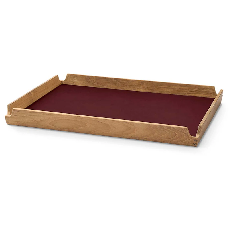 Airy Teak Bakke Medium, Burgundy