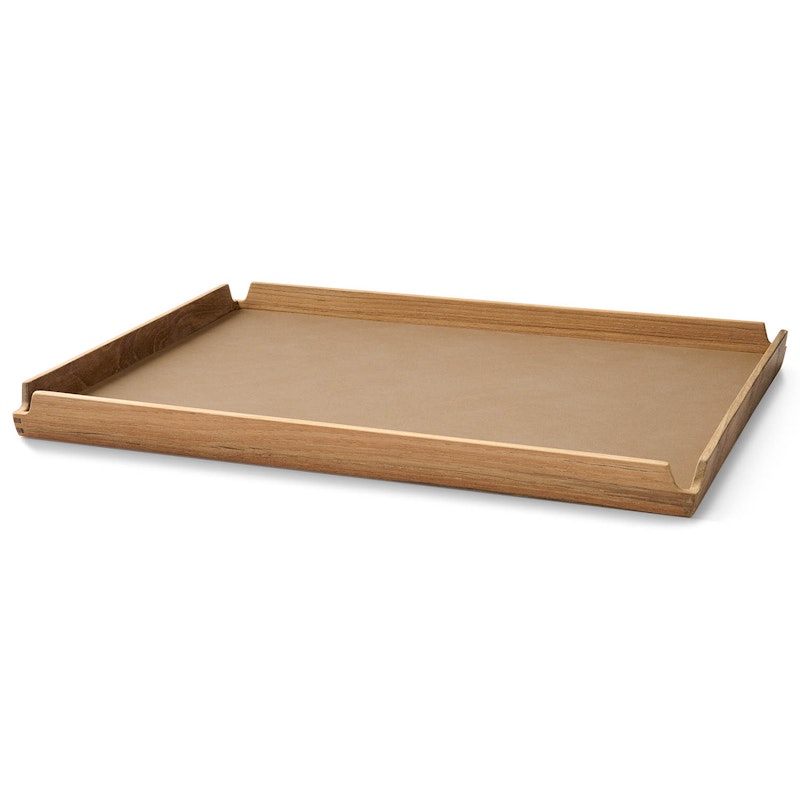 Airy Teak Bakke Stor, Nougat