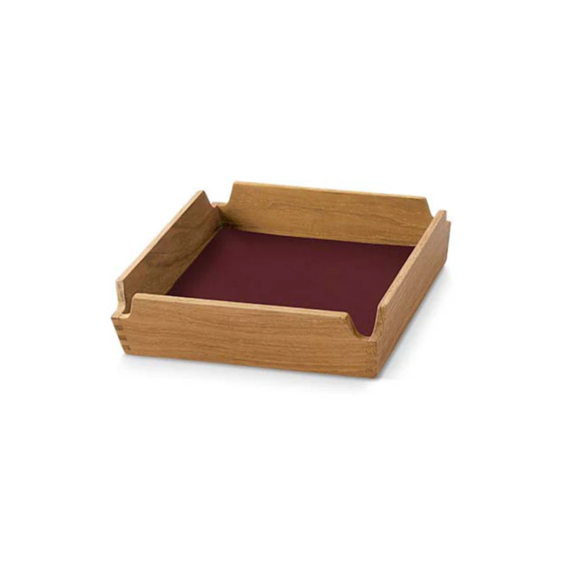 Airy Teak Bakke Mini, Burgundy