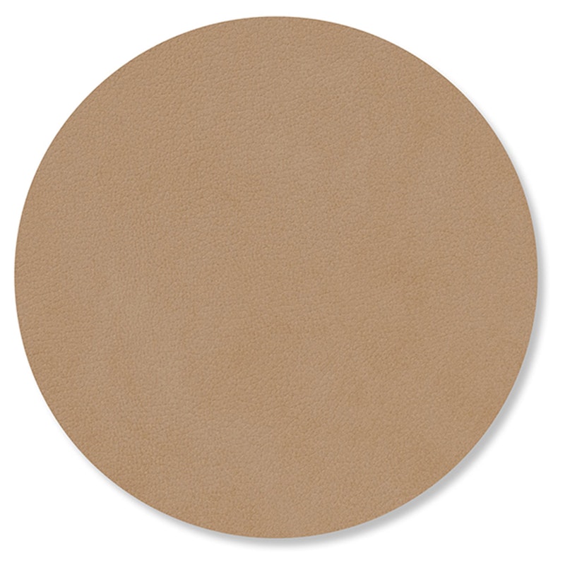 Circle Glasbordskåner Nupo 10 cm, Nougat