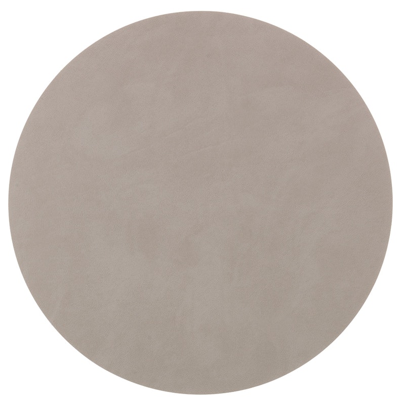 Circle XL Dækkeserviet Ø40cm, Nupo Light Grey