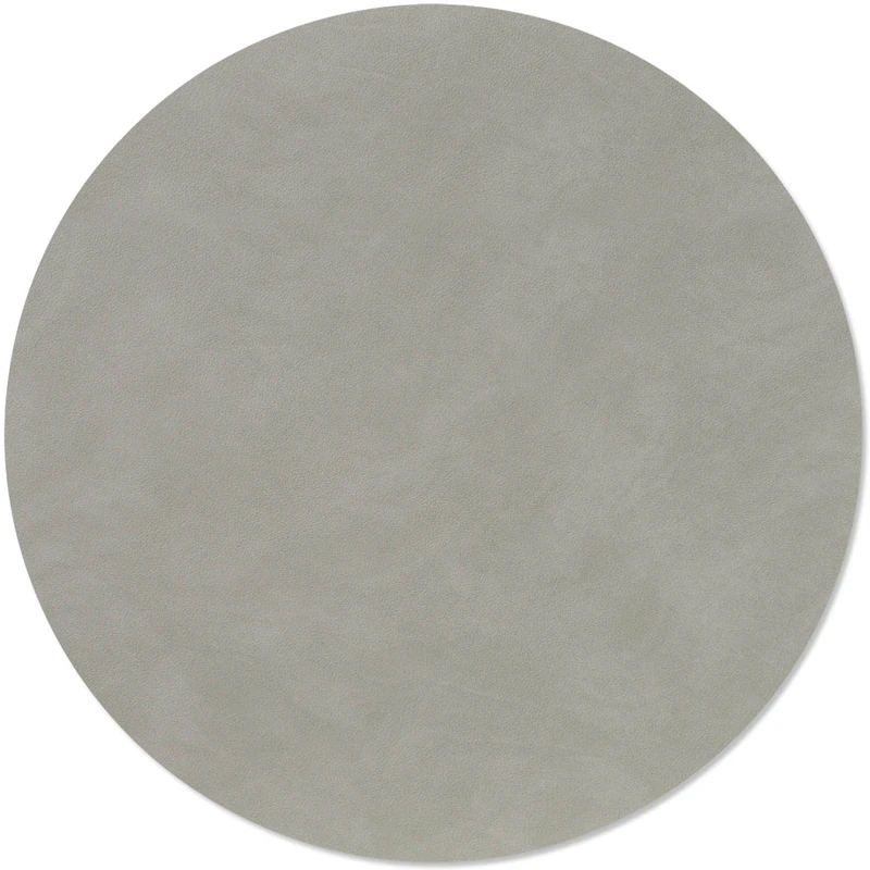 Circle XL Dækkeserviet Ø40cm, Nupo Light Grey