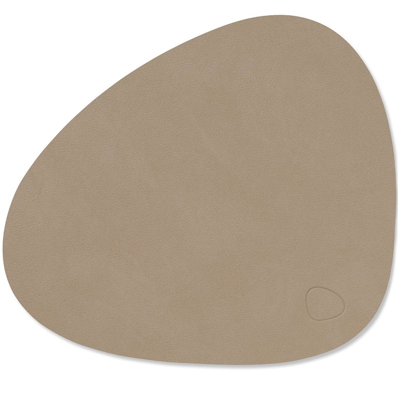 Curve Dækkeserviet Nupo 24x28 cm, Clay Brown