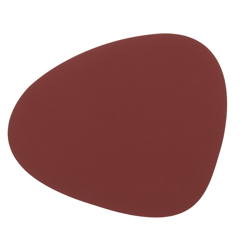 Curve Dækkeserviet Nupo 24x28 cm, Rød