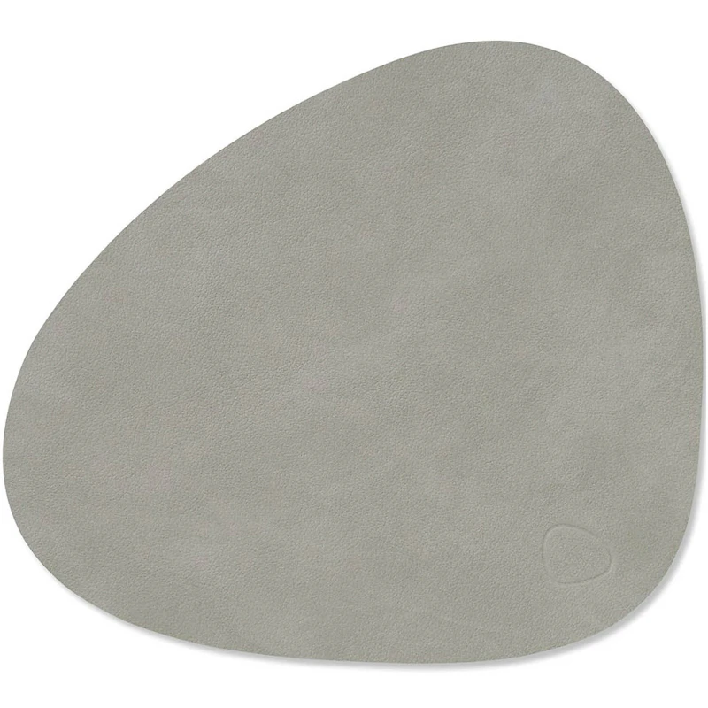 Curve Dækkeserviet Nupo 24x28 cm, Lysegrå