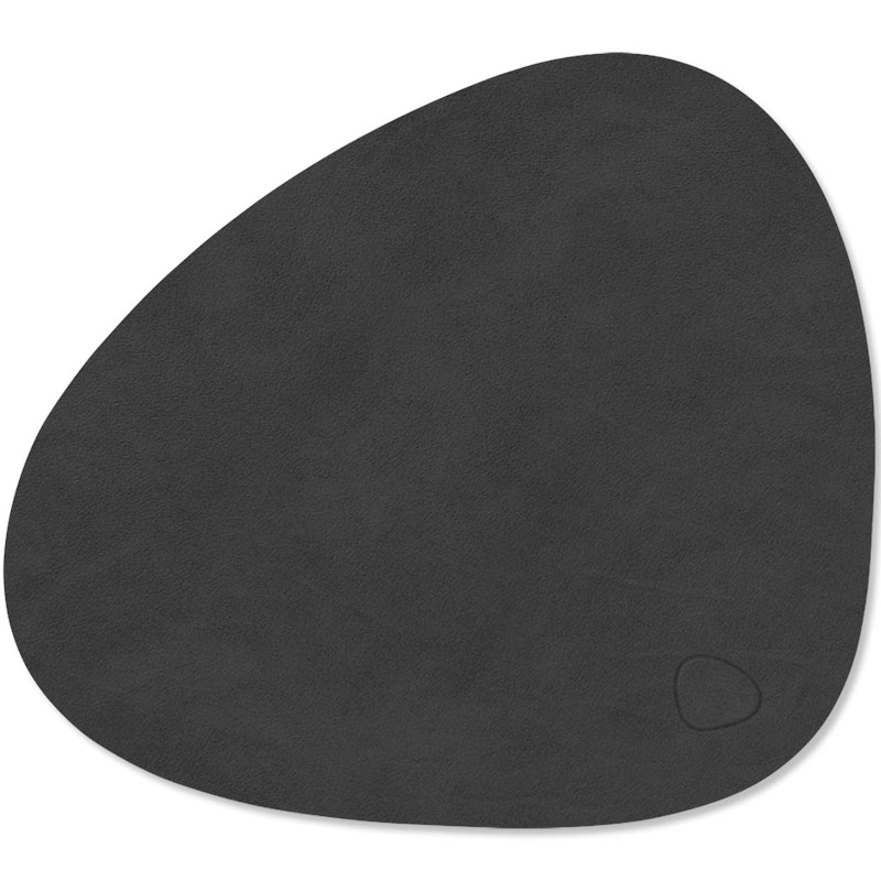 Curve Dækkeserviet Nupo 24x28 cm, Sort