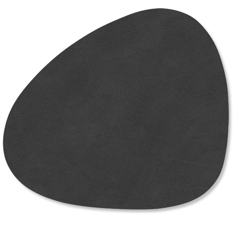 Curve Glasbordskåner Nupo 11x13 cm, Sort