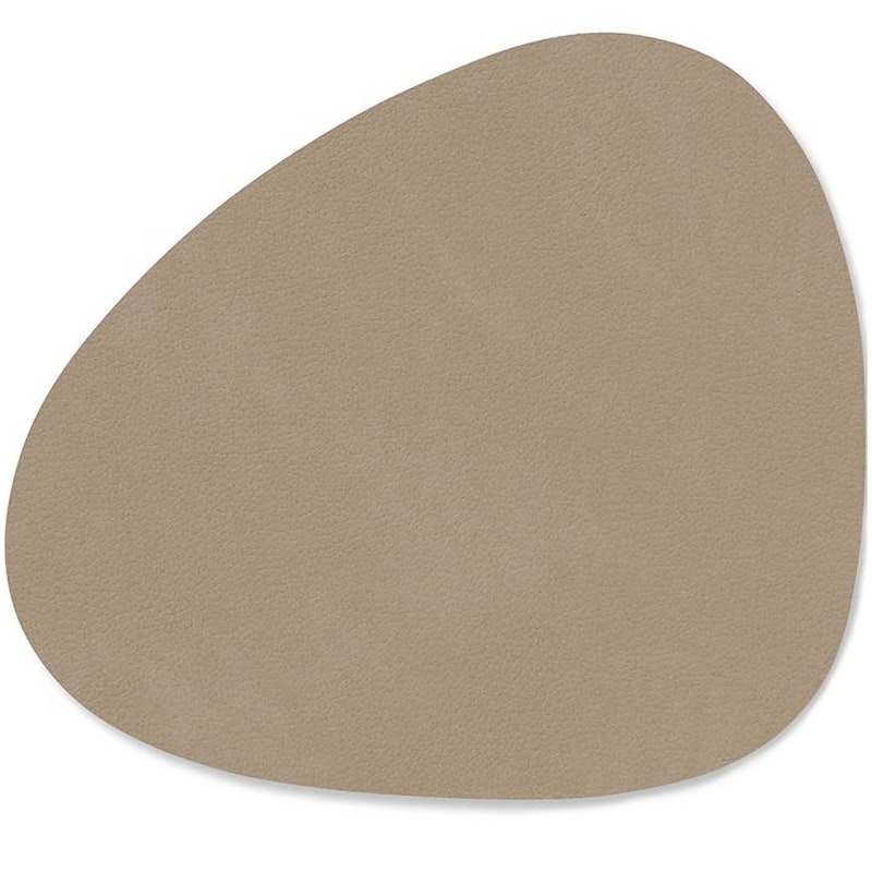 Curve Glasbordskåner Nupo 11x13 cm, Clay Brown