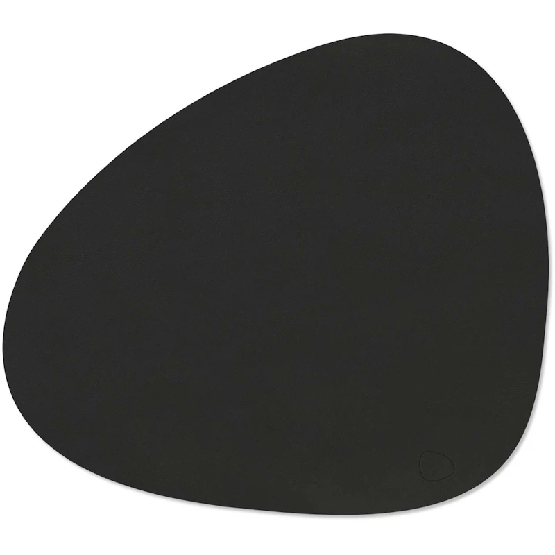 Curve L Dækkeserviet Nupo 37x44 cm, Black Ink