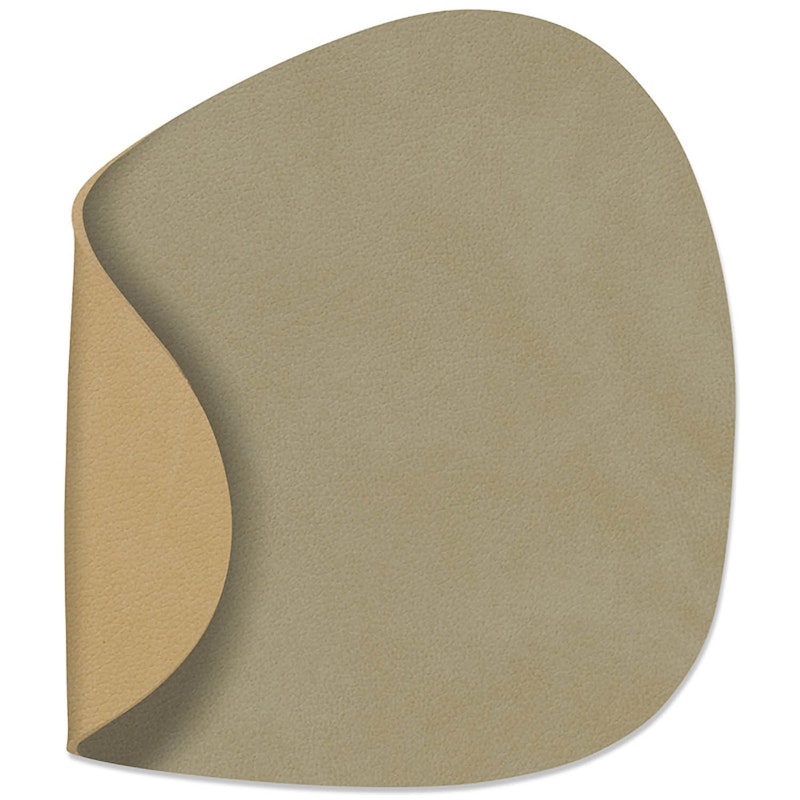 Curve Vendbar Glasbrik 11x13 cm, Herbal Dust/Khaki