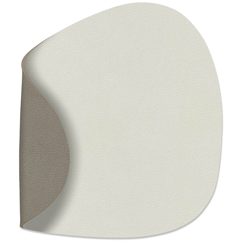 Curve Vendbar Glasbrik 11x13 cm, Linen/Flint Grey