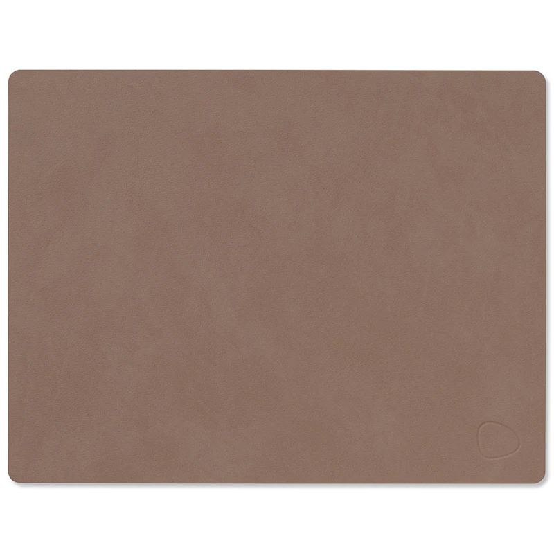 Rectangle M Dækkeserviet Nupo 26x34 cm, Truffle