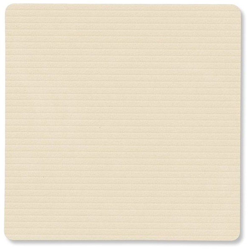 Square Corduroy Glasbrik, Vanilje