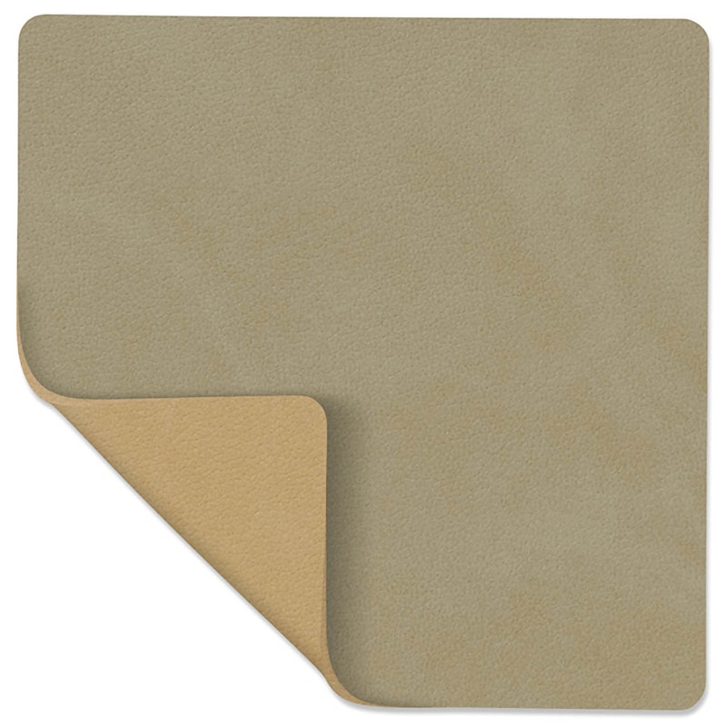 Square Vendbar Glasbrik 10x10 cm, Herbal Dust/Khaki