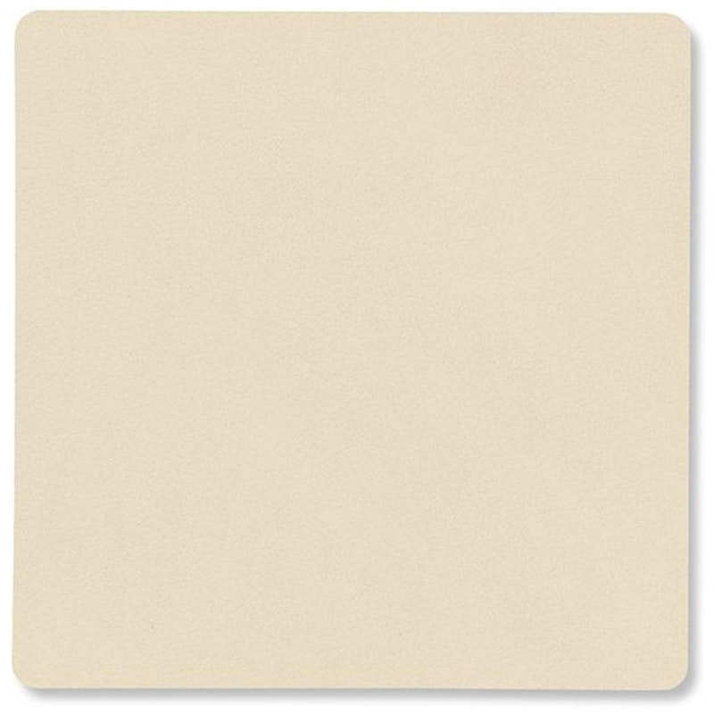 Square Glasunderlag Nupo 10x10 cm, Vanilje