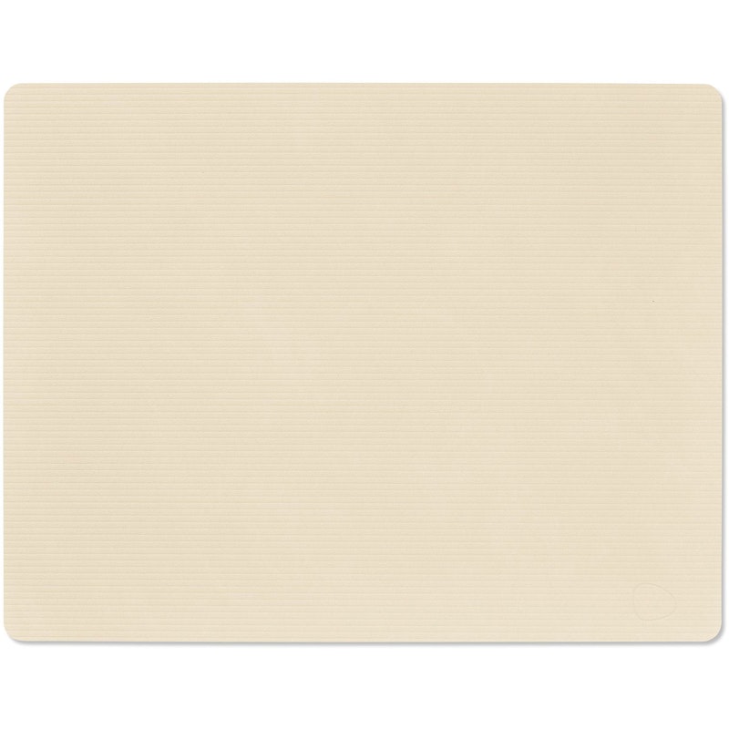 Square L Corduroy Dækkeserviet, Vanilje