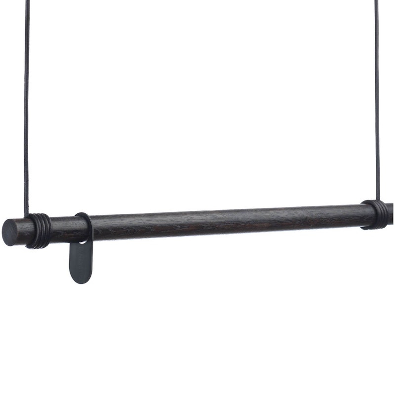Swing Tøjstativ 80cm, Sort/Sort Læder
