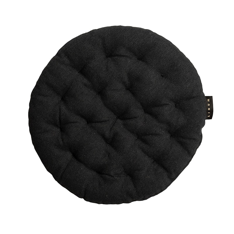 Pepper Sædepude 37 cm, Black Melange