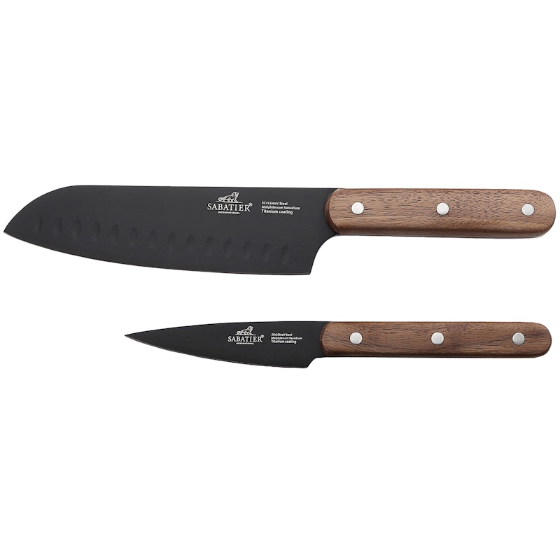 Phenix Knivsæt 2 dele, Valnød