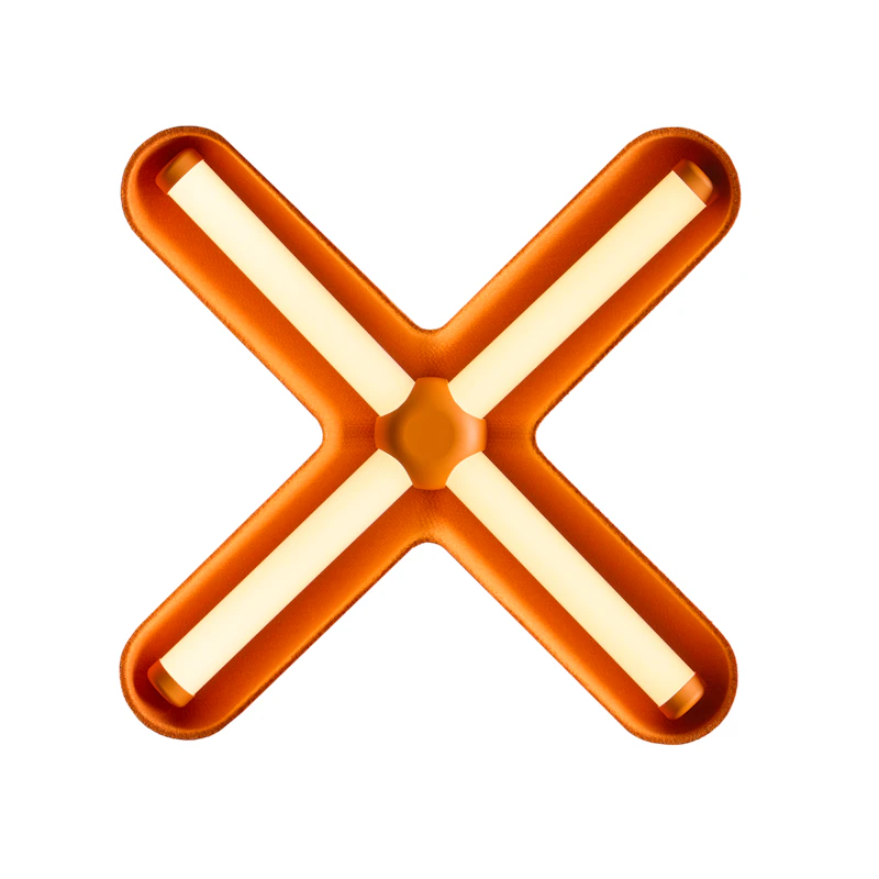 Fuzz Væglampe, Orange