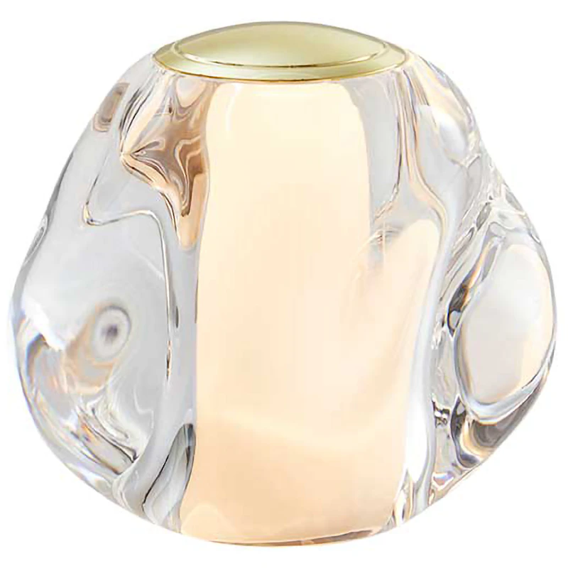 Ice Ball Bordlampe, Guld