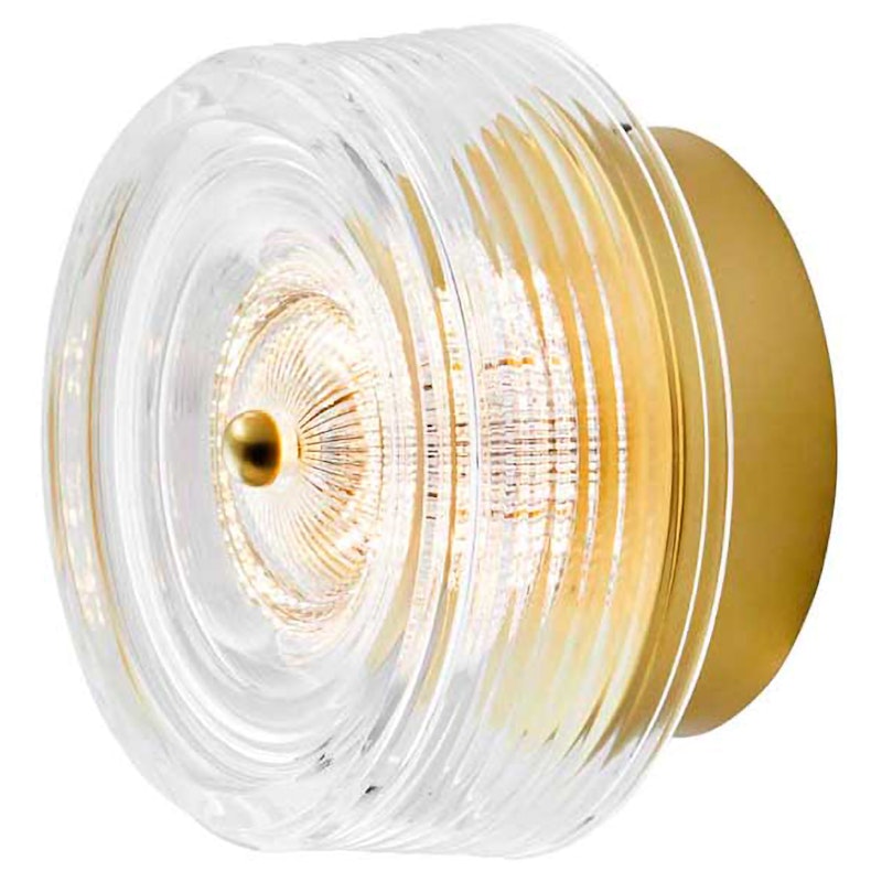 Glow Væglampe Ø16 cm, Guld