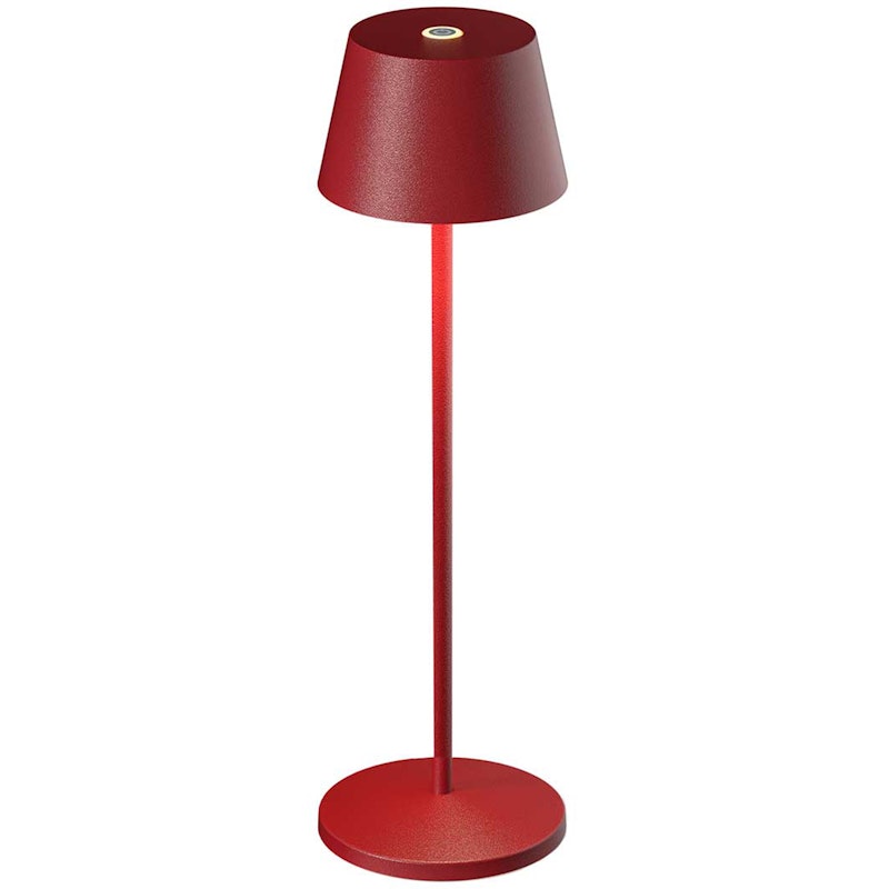 Modi Bordlampe H35,8 cm, Ruby Red