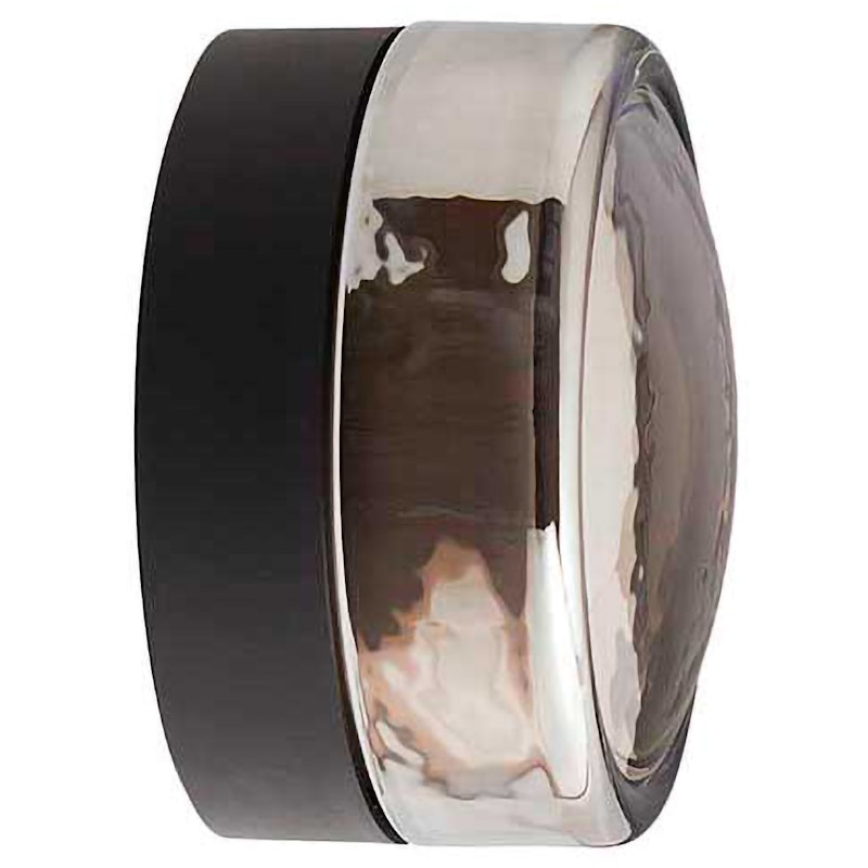 Otto Convex Væglampe Ø13 cm, Smoked