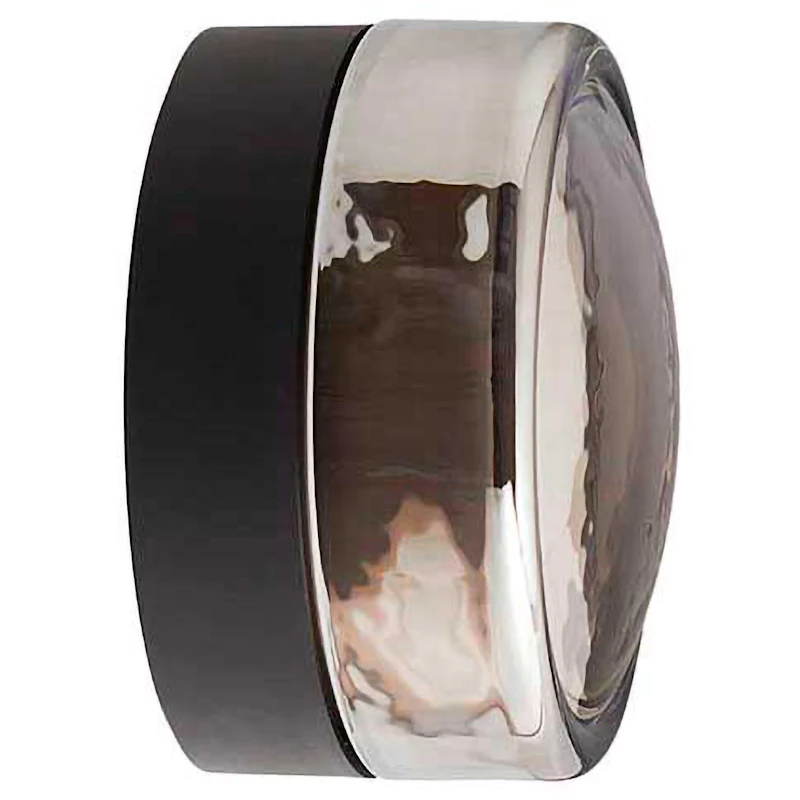 Otto Convex Væglampe Ø13 cm, Smoked