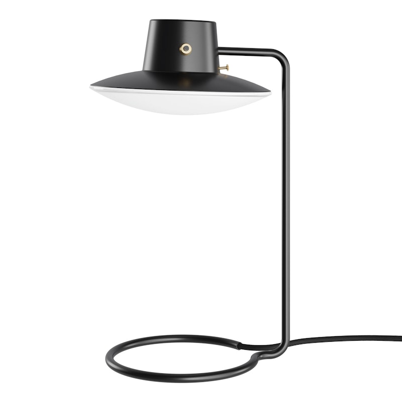 AJ Oxford Bordlampe 410 mm, Opal / Sort