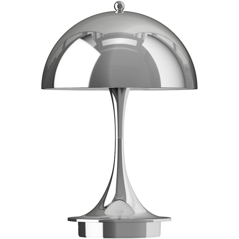 Panthella 160 Bordlampe Bærbar V3, Krom