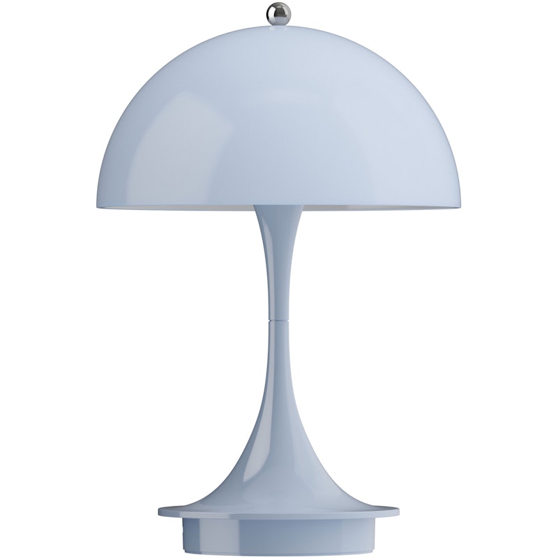 Panthella 160 Bordlampe Bærbar V3, Opal Pale Blue