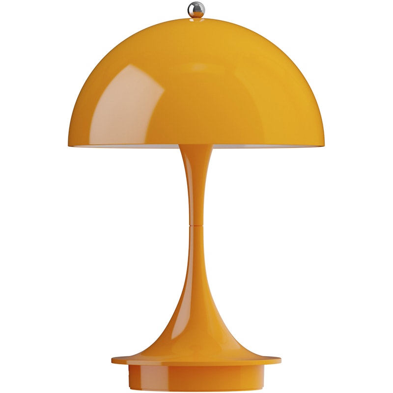 Panthella 160 Bordlampe Bærbar V3, Opaque Orange