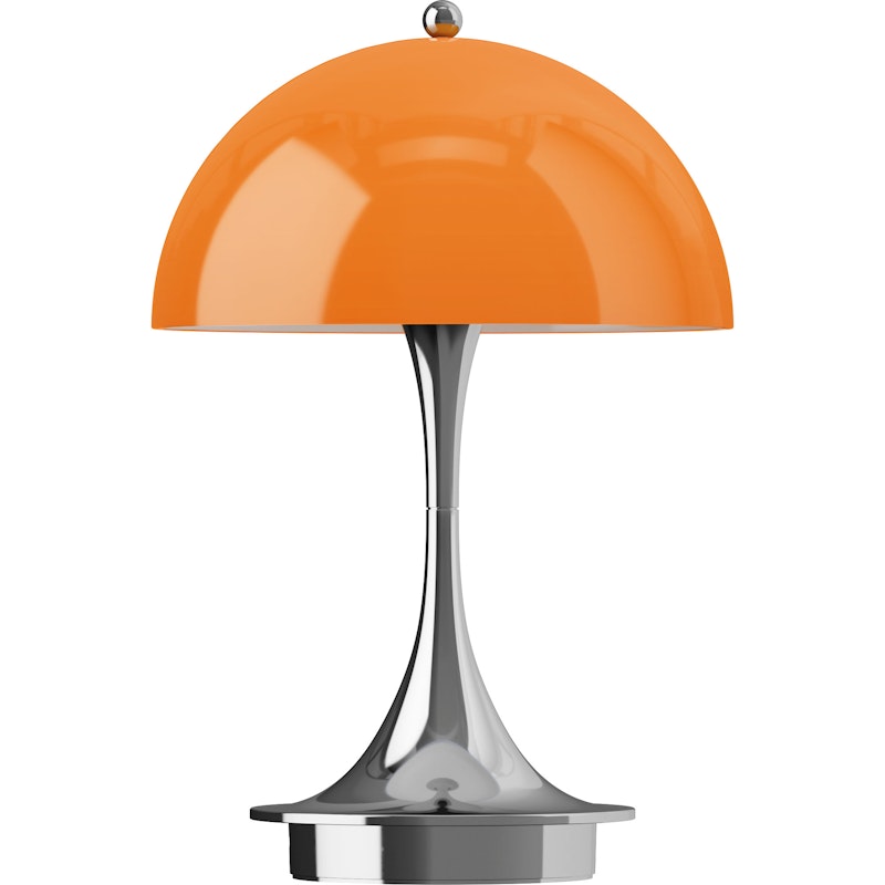 Panthella 160 Bordlampe Bærbar V3, Original Opal Orange