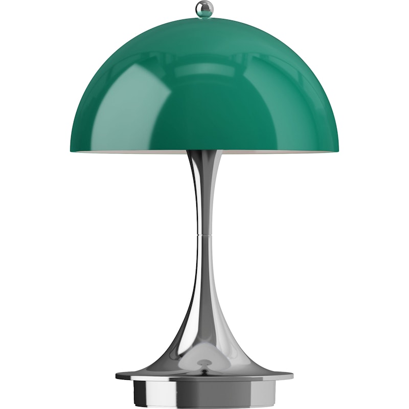 Panthella 160 Bordlampe Bærbar V3, Original Opal Green