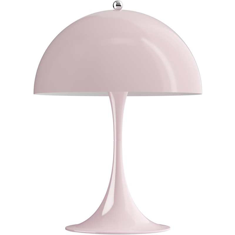 Panthella 250 Bordlampe, Pale Rose Opal Acryl