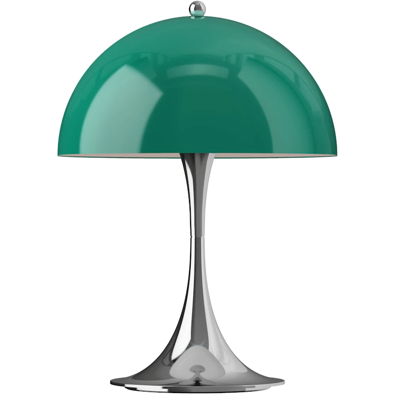 Panthella 250 Bordlampe Bærbar, Original Opal Green