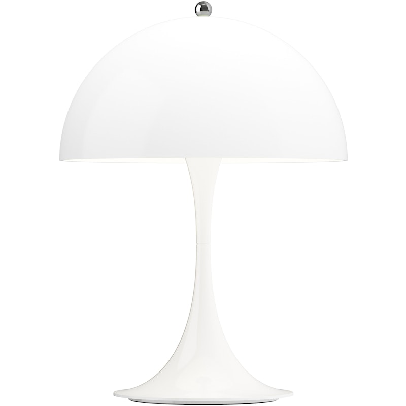 Panthella 250 Bordlampe Bærbar, Opalhvid
