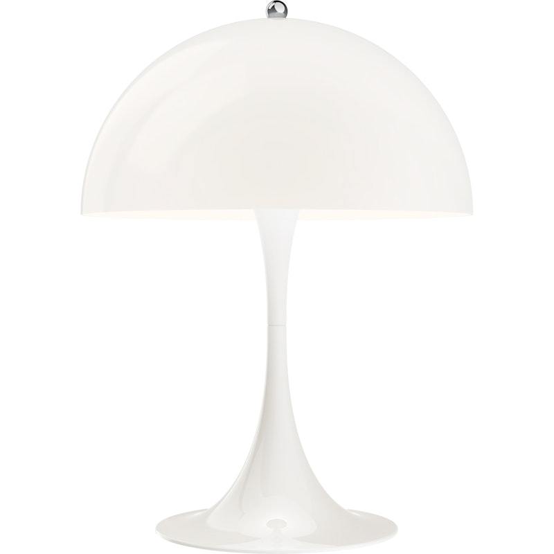 Panthella 320 Bordlampe, Opalhvid