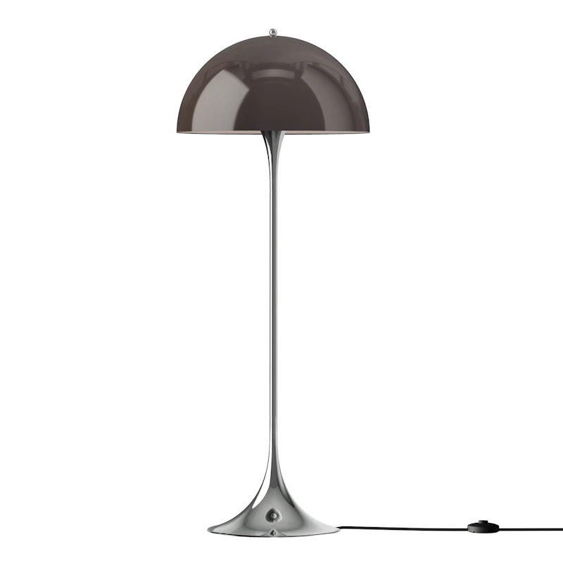Panthella Gulvlampe 50 cm, Opal Brown