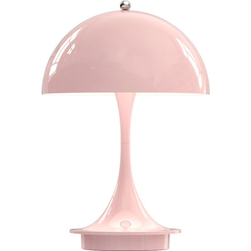 Panthella 160 Bordlampe Bærbar, Lys Rosa