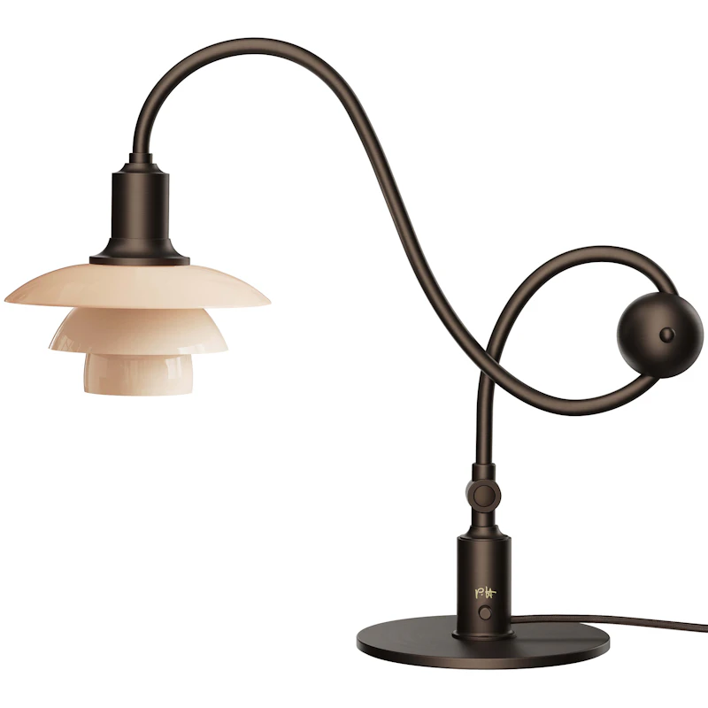 PH 1/1 Piano Bordlampe, Dusty Terracotta