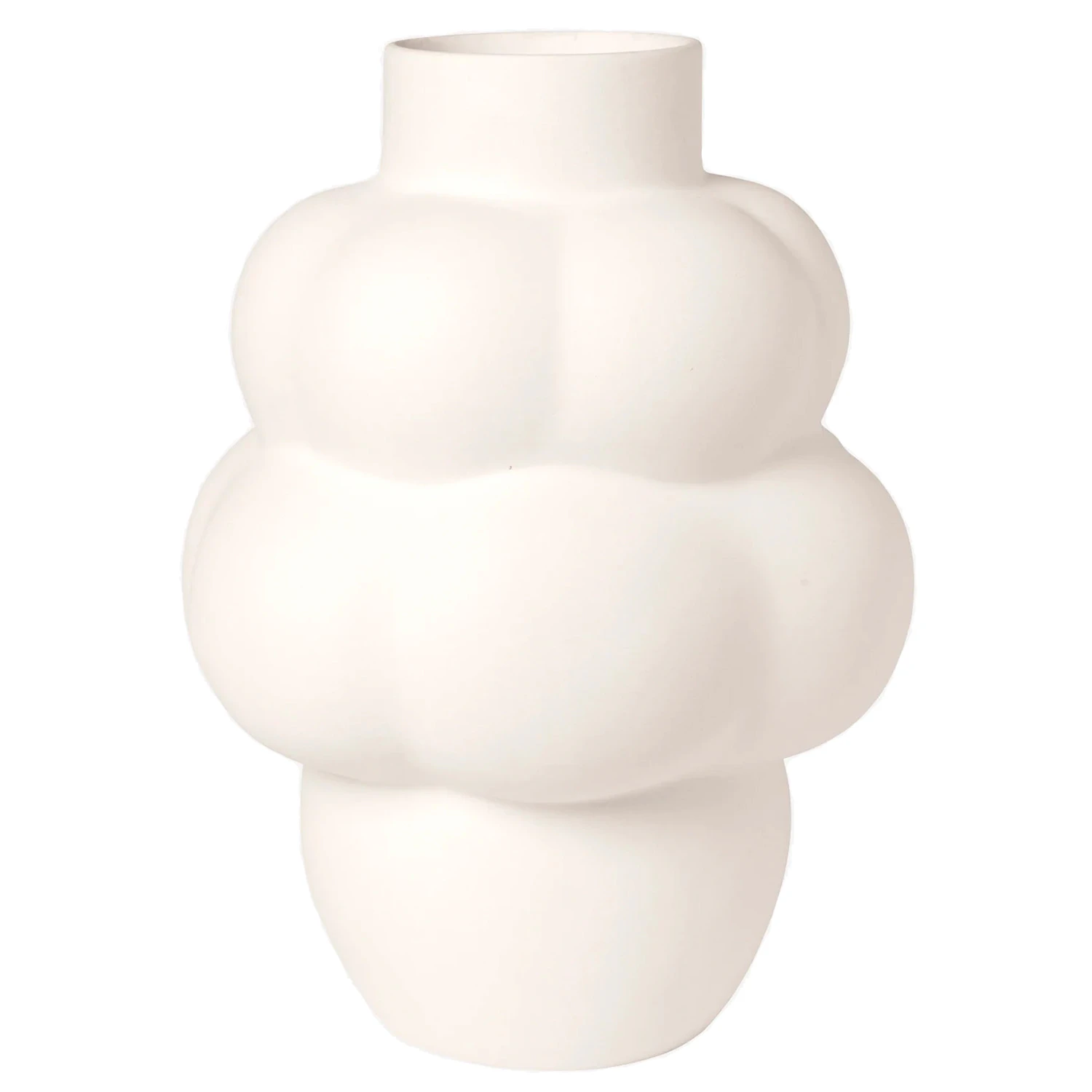 Louise Roe Balloon 04 Vase 32 Cm - Vaser Stent&oslash;j Raw White - 10160-9-12