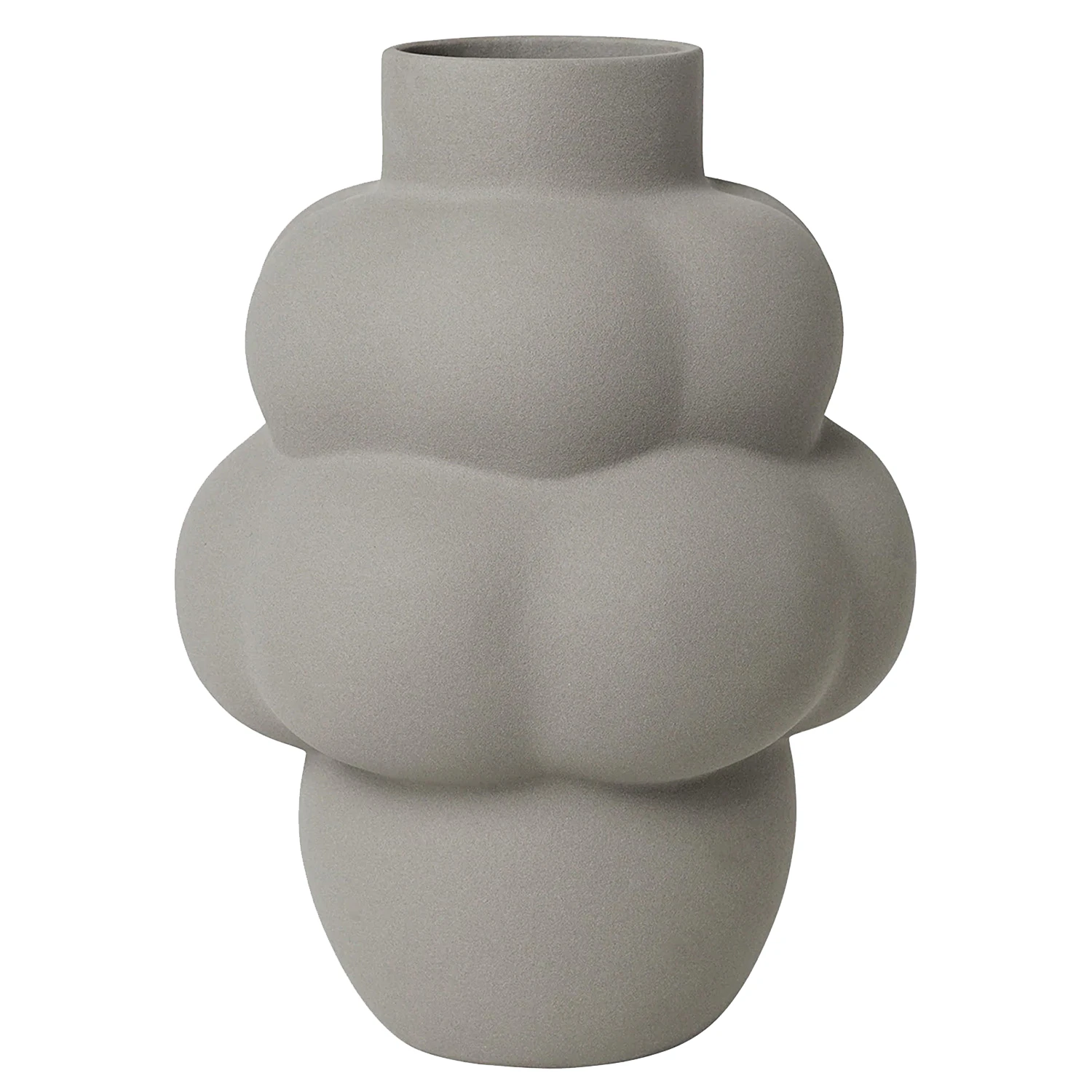 Louise Roe Balloon 04 Vase 32 Cm - Vaser Stent&oslash;j Sanded Grey - 10160-13-12